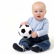 Los nombres para bebés de futbolistas están de moda.